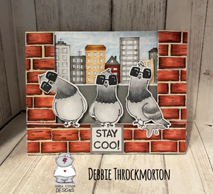 Fun DIY Pigeon Card -Stay “coo” in the city