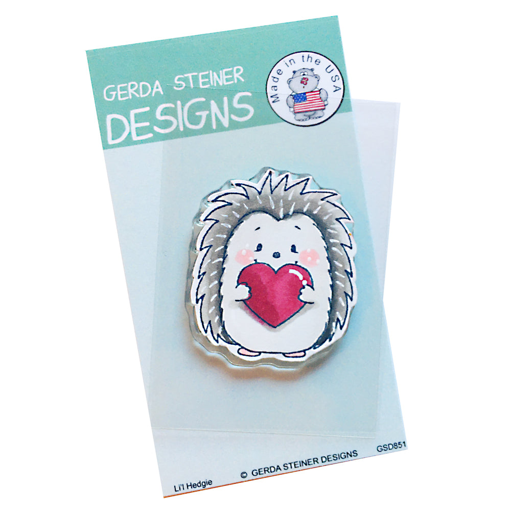 Li'l Hedgie 2x3 Clear Stamp Set - GSD851