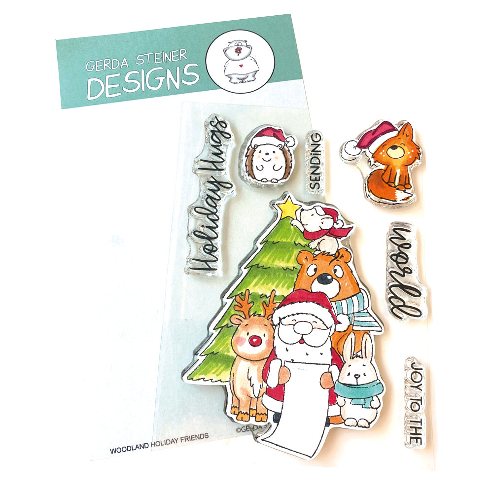 Woodland Holiday Friends - Clear Stamps - GSD875