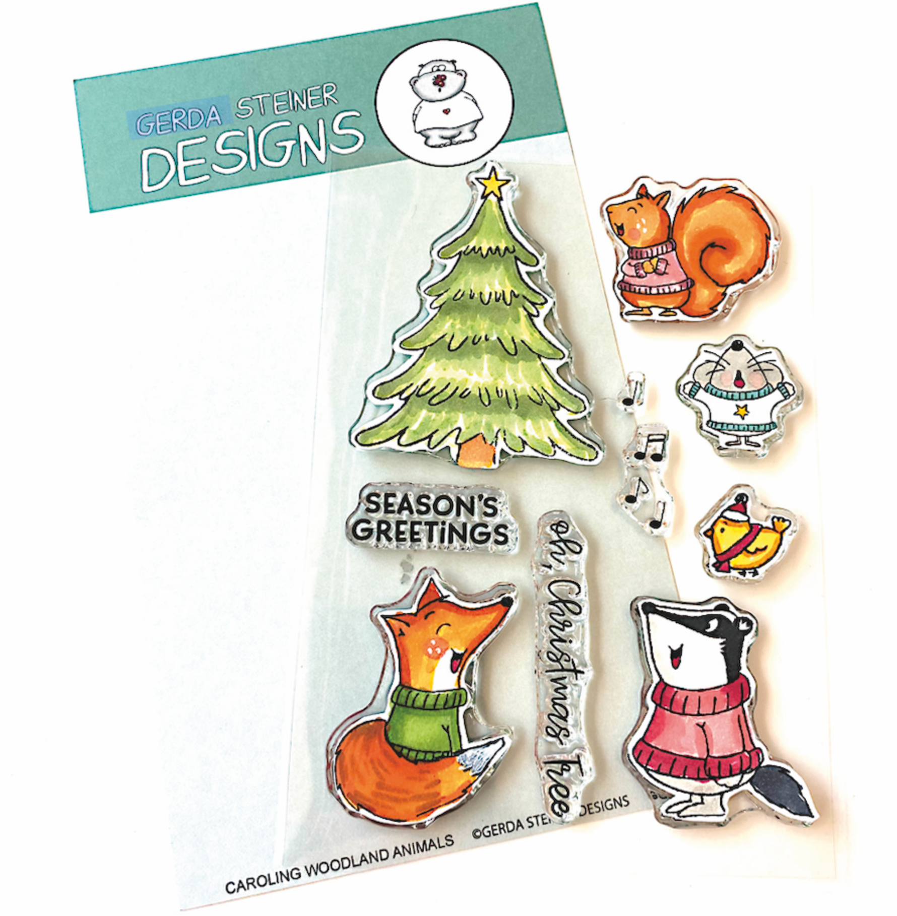 Woodland Holiday Bundle: Stamps & Dies