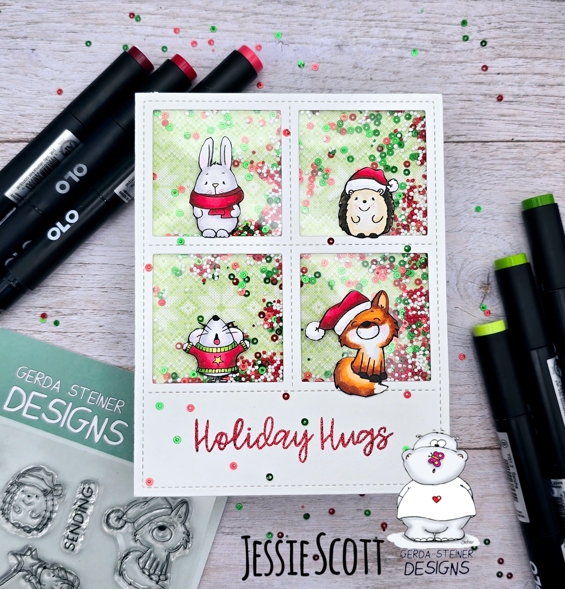 Woodland Holiday Bundle: Stamps & Dies
