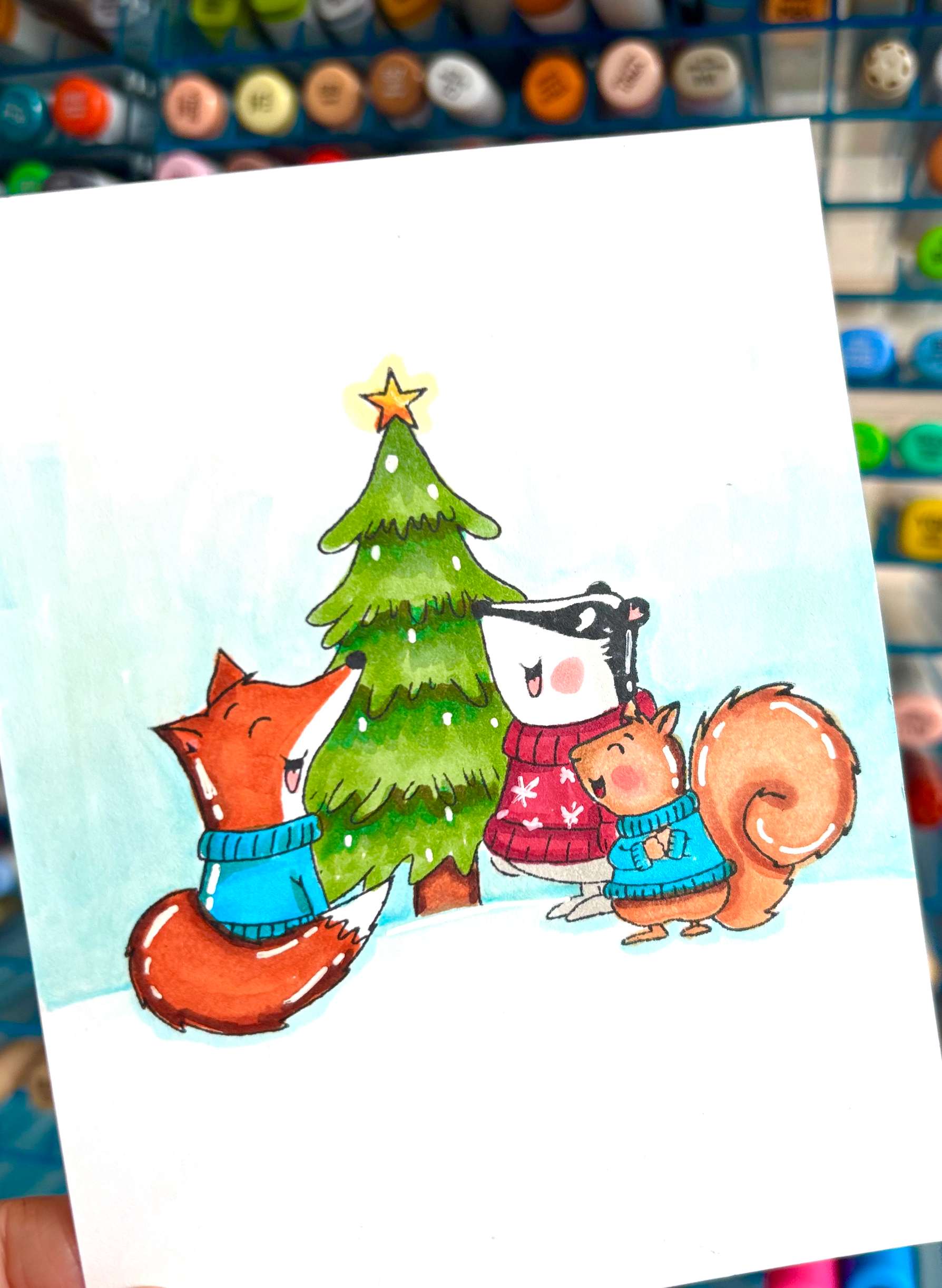 Woodland Holiday Bundle: Stamps & Dies