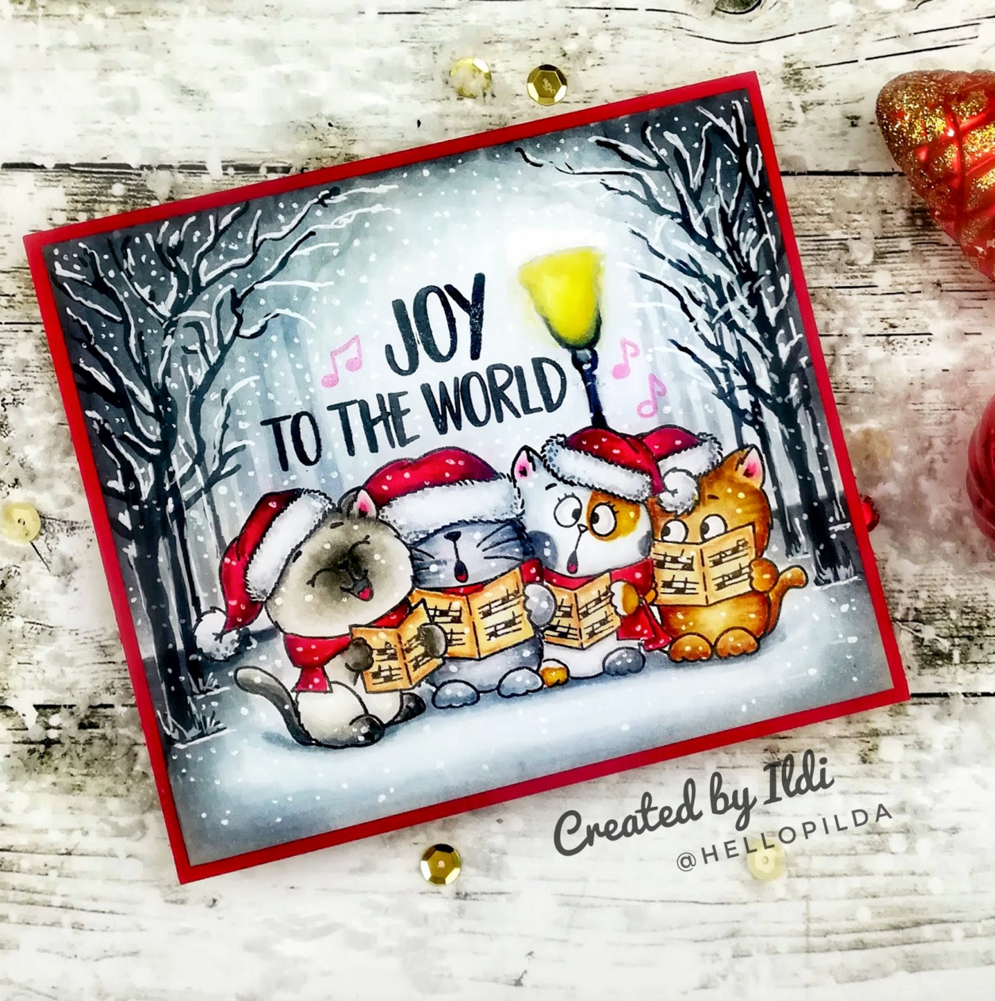 Carol Kitten 4x6 - 4x6 Clear Stamp Set -  GSD650