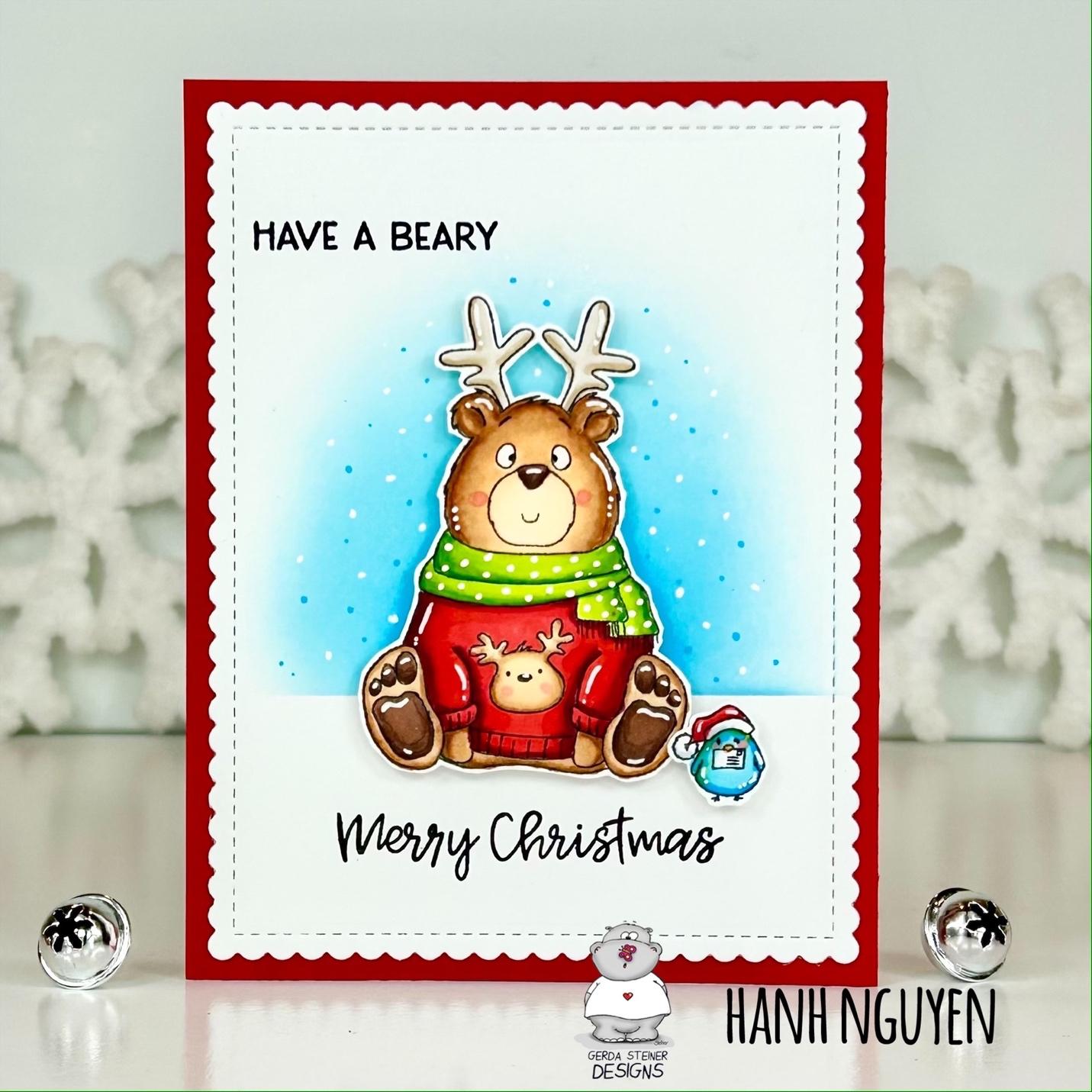 Beary Merry Christmas - GSD874