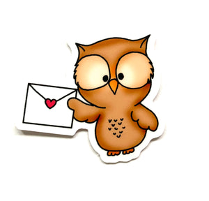 Cute Owl Sticker