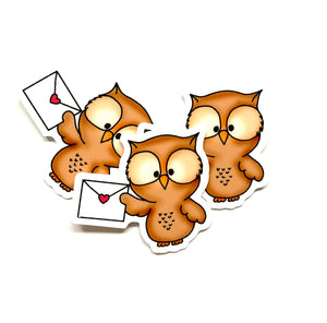 Cute Owl Sticker