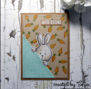 Peeking Easter Friends 4x6 Clear Stamp Set - Clearstamps - Clear Stamps - Cardmaking- Ideas- papercrafting- handmade - cards-  Papercrafts - Gerda Steiner Designs