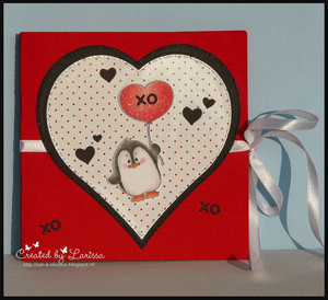 Valentine Penguins 4x6 Clear Stamp Set - Clearstamps - Clear Stamps - Cardmaking- Ideas- papercrafting- handmade - cards-  Papercrafts - Gerda Steiner Designs