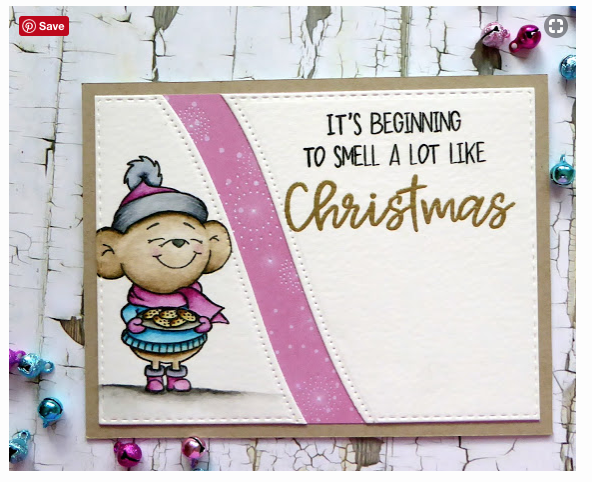 Smell like Christmas 4x6 Clear Stamp Set - Clearstamps - Clear Stamps - Cardmaking- Ideas- papercrafting- handmade - cards-  Papercrafts - Gerda Steiner Designs
