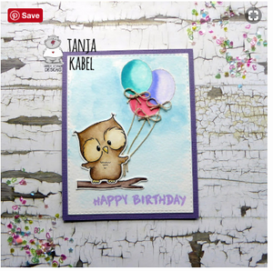 Owl Rather Be With You 4x6 Clear Stamp Set - Clearstamps - Clear Stamps - Cardmaking- Ideas- papercrafting- handmade - cards-  Papercrafts - Gerda Steiner Designs