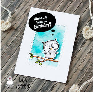 Owl Rather Be With You 4x6 Clear Stamp Set - Clearstamps - Clear Stamps - Cardmaking- Ideas- papercrafting- handmade - cards-  Papercrafts - Gerda Steiner Designs