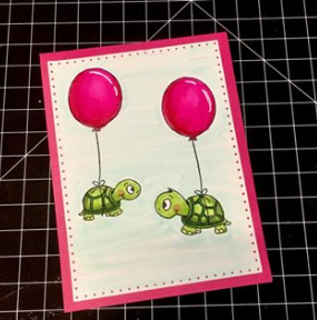 Turtley Great 4x6 Clear Stamp Set - Clearstamps - Clear Stamps - Cardmaking- Ideas- papercrafting- handmade - cards-  Papercrafts - Gerda Steiner Designs