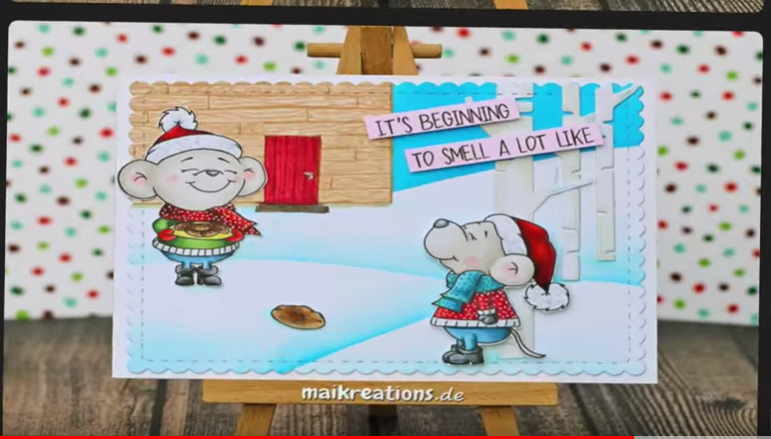 Smell like Christmas 4x6 Clear Stamp Set - Clearstamps - Clear Stamps - Cardmaking- Ideas- papercrafting- handmade - cards-  Papercrafts - Gerda Steiner Designs