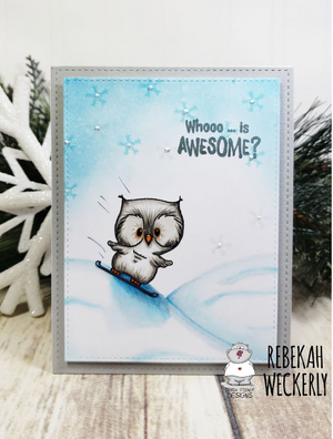 Owl Rather Be With You 4x6 Clear Stamp Set - Clearstamps - Clear Stamps - Cardmaking- Ideas- papercrafting- handmade - cards-  Papercrafts - Gerda Steiner Designs